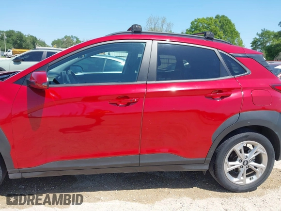 2022 Hyundai Kona SEL with VIN KM8K62AB1NU880382, listed as a IAAI auction lot 41976517 with 30,903 mi miles and . Bid and sale history available at DreamBid. Image 14.