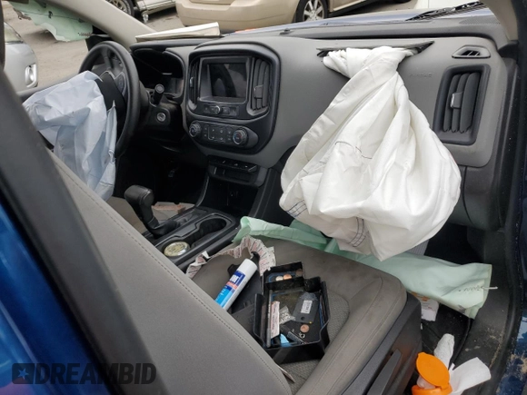 2019 Chevrolet Colorado 2WD Work Truck with VIN 1GCHSBEN0K1327072, listed as a Copart auction lot 70606244 with 0 mi miles and Salvage Title. Bid and sale history available at carsss.com. Image 8.