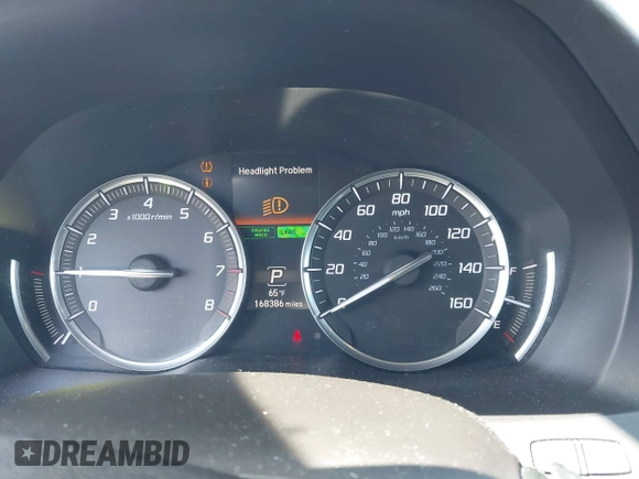 2016 Acura MDX w/Tech with VIN 5FRYD4H4XGB044488, listed as a IAAI auction lot 41963890 with 168,386 mi miles. Bid and sale history available at carsss.com. Image 7.