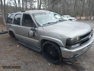 2003 Chevrolet Tahoe LT with VIN 1GNEC13Z73J206953, listed as a IAAI auction lot 41257879 with 186,590 mi miles. Bid and sale history available at carsss.com. Image 1.