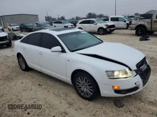 2007 Audi A6 3.2L with VIN WAUDH74F87N156332, listed as a Copart auction lot 82374124 with 123,728 mi miles and Salvage Title. Bid and sale history available at carsss.com. Image 4.
