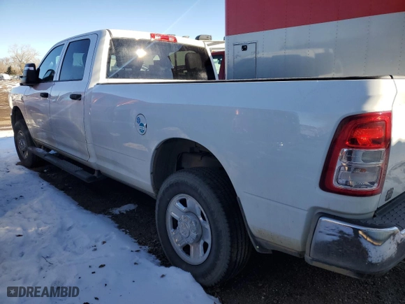 2024 Ram 2500 Tradesman with VIN 3C6UR5HL9RG125579, listed as a Copart auction lot 78882644 with 27,318 mi miles and Salvage Title. Bid and sale history available at carsss.com. Image 2.
