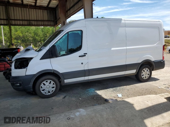 2021 Ford Transit Cargo with VIN 1FTBR1C85MKA88804, listed as a Copart auction lot 69792534 with Not Provided miles and Salvage Title. Bid and sale history available at DreamBid. Image 1.
