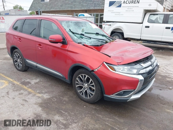 2018 Mitsubishi Outlander SE z VIN JA4AD3A35JZ032324, wystawiony jako IAAI lot #42308789 z przebiegiem 132 966 mil mil oraz . Historia ofert i sprzedaży dostępna na DreamBid. Obrazek 1.