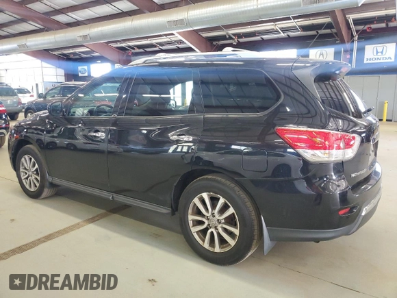 2015 Nissan Pathfinder SV with VIN 5N1AR2MM0FC686885, listed as a Copart auction lot 55508405 with 204,274 mi miles and Clean Title. Bid and sale history available at carsss.com. Image 2.