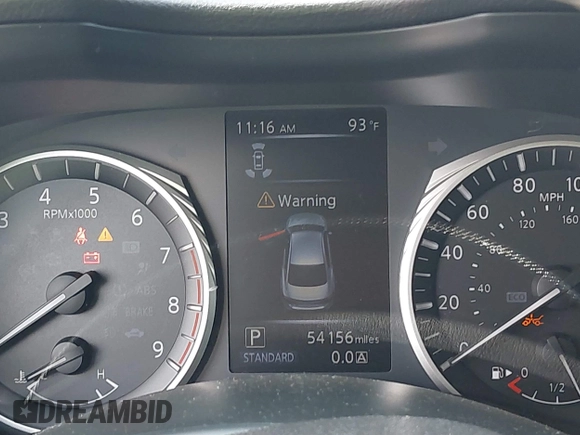 2019 Infiniti Q50 Luxe with VIN JN1EV7AP4KM510863, listed as a IAAI auction lot 42251042 with 54,156 mi miles and . Bid and sale history available at DreamBid. Image 15.