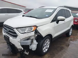 2019 Ford EcoSport SE with VIN MAJ3S2GE6KC291647, listed as a IAAI auction lot 41018207 with 50,758 mi miles. Bid and sale history available at carsss.com. Image 20.