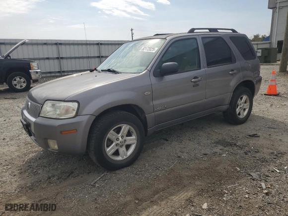 2007 Mercury Mariner with VIN 4M2CU39H37KJ05894, listed as a Copart auction lot 53617285 with 63,002 mi miles and Clean Title. Bid and sale history available at carsss.com. Image 1.