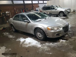 2004 Chrysler Sebring Sdn Touring with VIN 1C3AL56R54N413043, listed as a Copart auction lot 89299195 with 101,167 mi miles and Salvage Title. Bid and sale history available at carsss.com. Image 4.