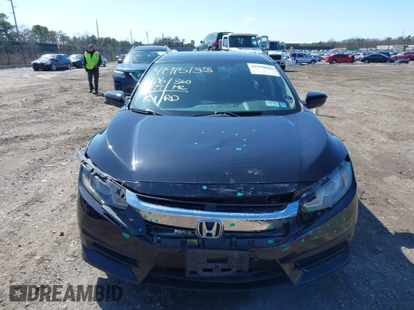 2016 Honda Civic Sedan EX with VIN 2HGFC2F76GH510507, listed as a IAAI auction lot 41915135 with 106,777 mi miles. Bid and sale history available at carsss.com. Image 12.