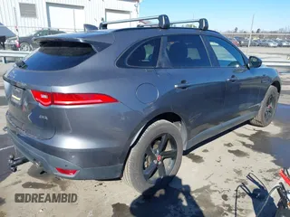 2018 Jaguar F-Pace 30t Premium with VIN SADCJ2GX4JA290073, listed as a IAAI auction lot 41399044 with 106,624 mi miles and . Bid and sale history available at DreamBid. Image 4.