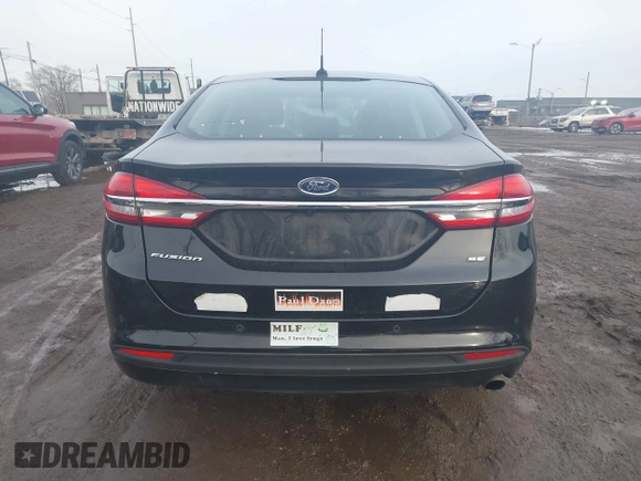 2017 Ford Fusion SE with VIN 3FA6P0H76HR378395, listed as a IAAI auction lot 41478073 with 40,905 mi miles. Bid and sale history available at carsss.com. Image 16.