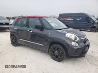 2017 FIAT 500L Trekking with VIN ZFBCFADH1HZ039756, listed as a Copart auction lot 46521485 with 42,395 mi miles and Salvage Title. Bid and sale history available at DreamBid. Image 4.