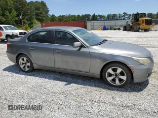 2008 BMW 5 Series 528i with VIN WBANU53588CT00794, listed as a Copart auction lot 53737315 with Not provided miles and Salvage title. Bid and sale history available at DreamBid. Image 4.