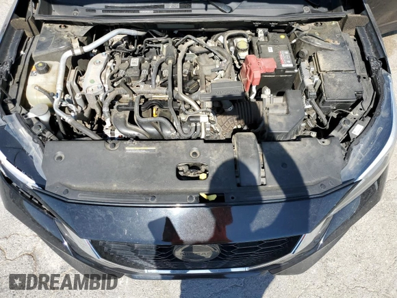2020 Nissan Sentra SV with VIN 3N1AB8CV1LY256231, listed as a Copart auction lot 52805675 with 107,882 mi miles and Salvage Title. Bid and sale history available at carsss.com. Image 11.