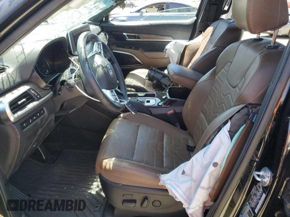 2021 Kia Telluride SX with VIN 5XYP5DHC9MG186787, listed as a Copart auction lot 64638815 with 10,885 mi miles and Salvage title. Bid and sale history available at DreamBid. Image 7.