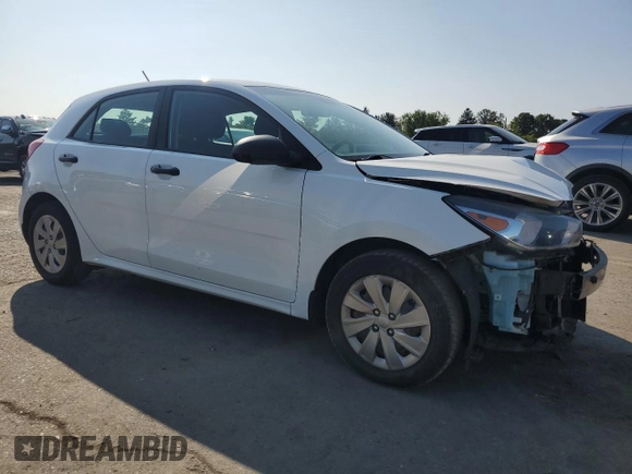 2018 Kia Rio LX with VIN 3KPA25AB9JE089801, listed as a Copart auction lot 68847624 with 96,140 mi miles and Salvage Title. Bid and sale history available at DreamBid. Image 4.