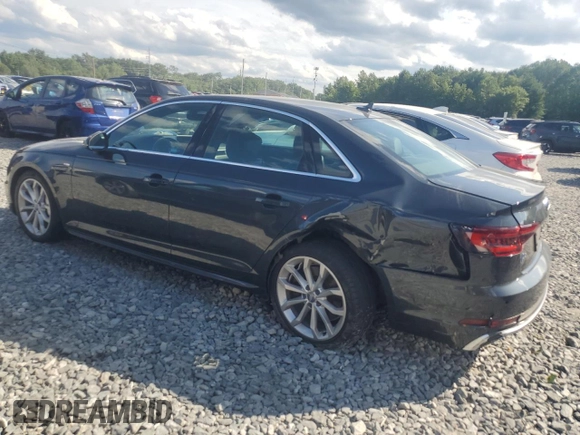 2019 Audi A4 Premium Plus with VIN WAUENAF4XKA060868, listed as a Copart auction lot 62794645 with 63,173 mi miles and Salvage title. Bid and sale history available at DreamBid. Image 2.