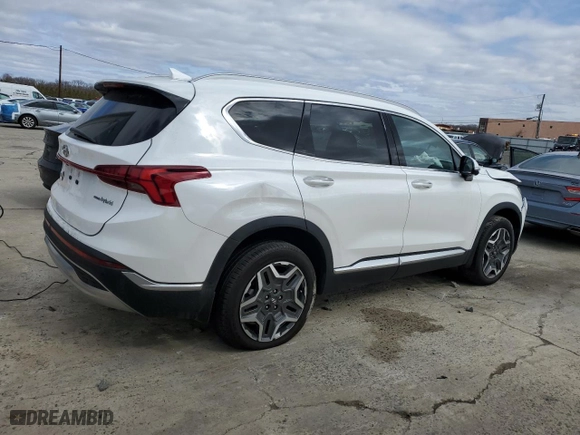2022 Hyundai Santa Fe Hybrid Limited with VIN KM8S5DA16NU059302, listed as a Copart auction lot 47962855 with 18,405 mi miles and Salvage Title. Bid and sale history available at carsss.com. Image 3.