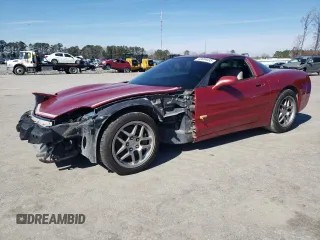 2004 Chevrolet Corvette with VIN 1G1YY22G445128857, listed as a Copart auction lot 42604495 with 143,805 mi miles and Salvage Title. Bid and sale history available at carsss.com. Image 1.