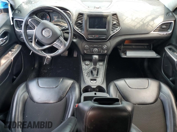 2020 Jeep Cherokee Latitude Plus with VIN 1C4PJMLB2LD638876, listed as a Copart auction lot 61852975 with 103,208 mi miles and Salvage title. Bid and sale history available at DreamBid. Image 8.
