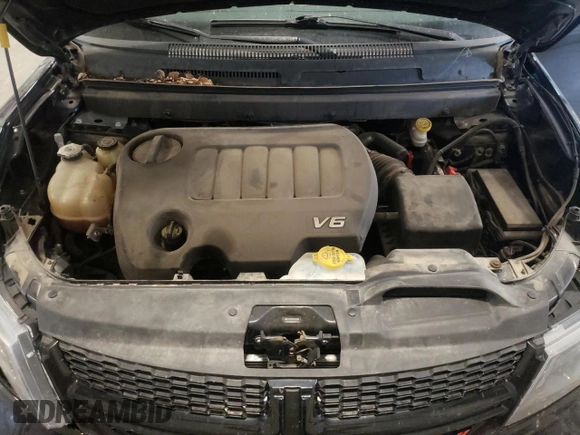 2017 Dodge Journey Crossroad Plus with VIN 3C4PDDGG9HT706315, listed as a Copart auction lot 58786765 with 34,677 mi miles and Salvage title. Bid and sale history available at DreamBid. Image 12.