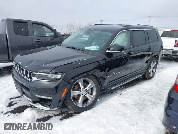 2021 Jeep Grand Cherokee Limited with VIN 1C4RJKBG3M8125074, listed as a IAAI auction lot 41509904 with 74,007 mi miles and . Bid and sale history available at DreamBid. Image 17.
