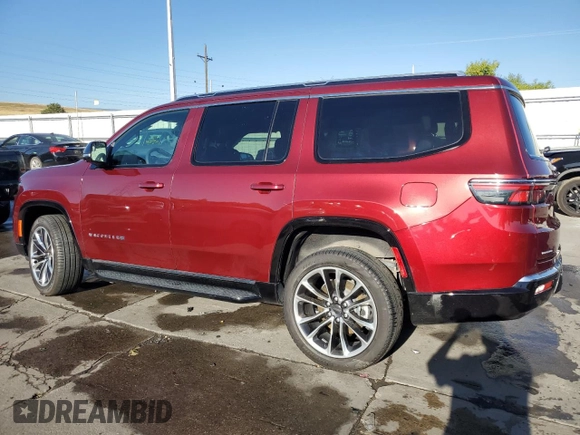 2023 Jeep Wagoneer Series II Carbide with VIN 1C4SJVBP3PS526909, listed as a Copart auction lot 74382694 with 21,949 mi miles and Salvage title. Bid and sale history available at DreamBid. Image 2.