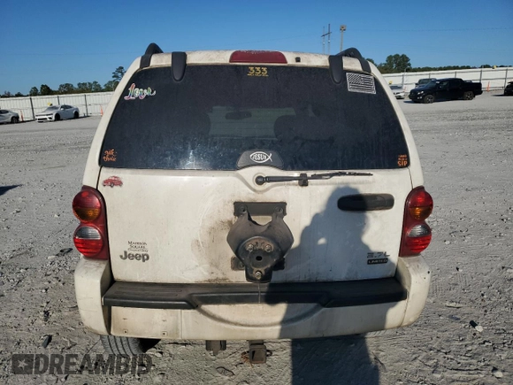 2004 Jeep Liberty Limited with VIN 1J4GK58K34W298410, listed as a Copart auction lot 76970054 with 269,999 mi miles and Salvage title. Bid and sale history available at DreamBid. Image 6.