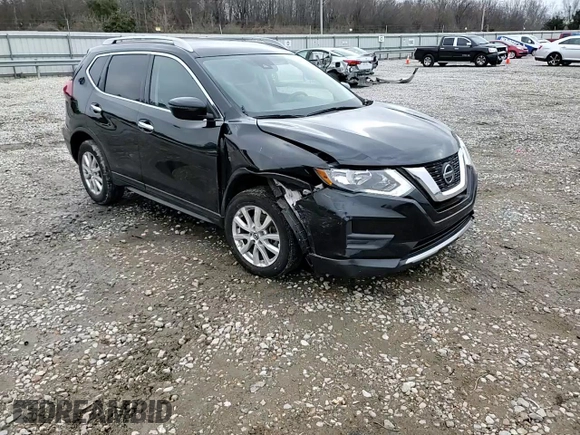 2019 Nissan Rogue SV with VIN 5N1AT2MT7KC829124, listed as a Copart auction lot 45156515 with 100,563 mi miles and Salvage Title. Bid and sale history available at carsss.com. Image 12.
