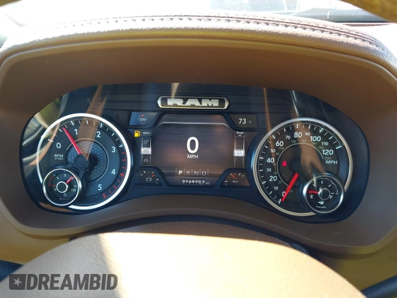 2023 Ram 2500 Laramie with VIN 3C6UR5FL5PG580770, listed as a IAAI auction lot 41734269 with 16,970 mi miles and . Bid and sale history available at DreamBid. Image 7.