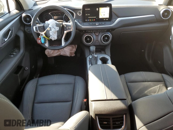 2024 Chevrolet Blazer LT with VIN 3GNKBJRS5RS182630, listed as a Copart auction lot 76085844 with 3,587 mi miles and Salvage title. Bid and sale history available at DreamBid. Image 8.