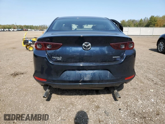 2021 Mazda 3 Preferred with VIN JM1BPBCL8M1308393, listed as a Copart auction lot 74256634 with 28,315 mi miles and Salvage Title. Bid and sale history available at DreamBid. Image 6.