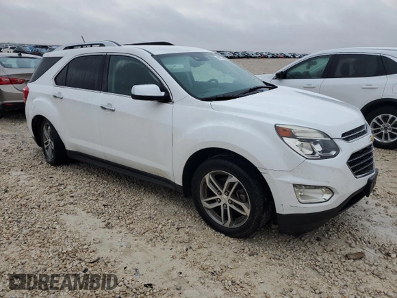 2016 Chevrolet Equinox LTZ with VIN 2GNALDEK2G1172937, listed as a Copart auction lot 44773705 with 58,196 mi miles and Salvage Title. Bid and sale history available at carsss.com. Image 4.