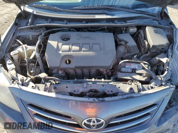 2013 Toyota Corolla L with VIN 5YFBU4EE0DP078329, listed as a Copart auction lot 83710804 with 128,104 mi miles and Salvage Title. Bid and sale history available at carsss.com. Image 11.