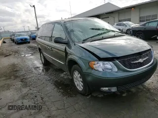 2002 Chrysler Town & Country LXi with VIN 2C8GP54L32R676672, listed as a Copart auction lot 44120565 with 57,090 mi miles and Salvage Title. Bid and sale history available at carsss.com. Image 12.