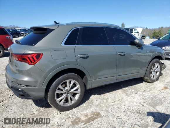 2021 Audi Q3 S line Premium Plus с VIN WA1EECF35M1056004, выставлен на аукционе Copart как лот 51042435 с пробегом 53 312 миль миль и Списание • Salvage title. История ставок и продаж доступна на DreamBid. Изображение 3.