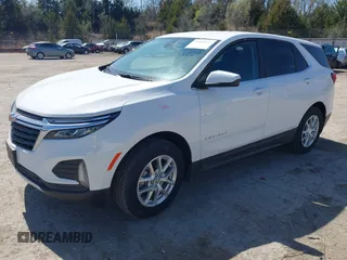 2023 Chevrolet Equinox LT with VIN 3GNAXTEG6PL250273, listed as a IAAI auction lot 41856123 with 7,900 mi miles and . Bid and sale history available at DreamBid. Image 17.