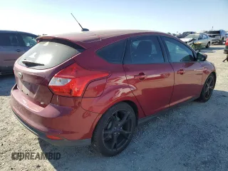 2014 Ford Focus SE with VIN 1FADP3K27EL219529, listed as a Copart auction lot 53718745 with 104,692 mi miles and Salvage Title. Bid and sale history available at carsss.com. Image 3.