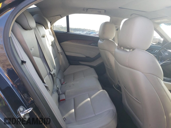2015 Cadillac CTS RWD with VIN 1G6AP5SX4F0129071, listed as a Copart auction lot 87152944 with 126,724 mi miles and Salvage title. Bid and sale history available at DreamBid. Image 10.