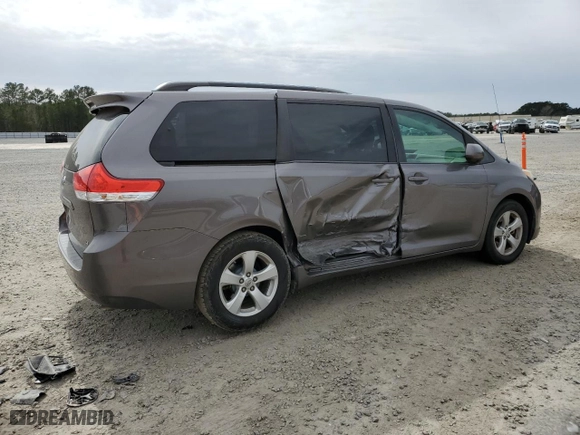 2013 Toyota Sienna LE AAS with VIN 5TDKK3DC9DS319862, listed as a Copart auction lot 48043515 with 165,625 mi miles and Salvage Title. Bid and sale history available at carsss.com. Image 3.
