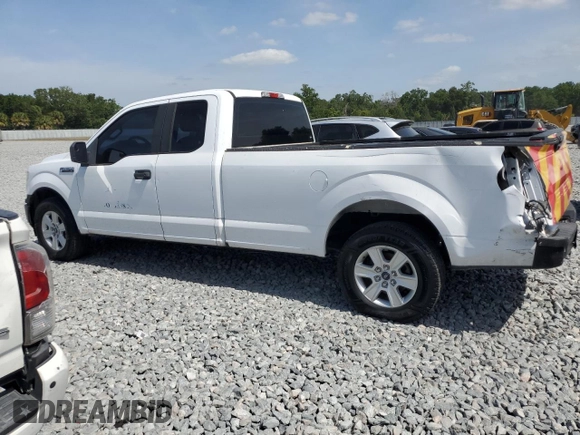 2018 Ford F-150 XL with VIN 1FTFX1C51JKC29165, listed as a Copart auction lot 53992755 with 160,047 mi miles and Clean Title. Bid and sale history available at carsss.com. Image 2.