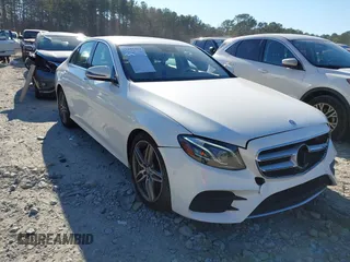 2017 Mercedes-Benz E-Class E 300 Luxury with VIN WDDZF4JB0HA153809, listed as a IAAI auction lot 41185464 with 90,819 mi miles. Bid and sale history available at carsss.com. Image 1.