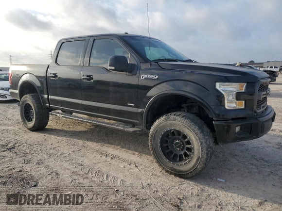2016 Ford F-150 XL with VIN 1FTEW1CP7GKF63712, listed as a Copart auction lot 56210085 with 268,313 mi miles and Salvage title. Bid and sale history available at DreamBid. Image 4.
