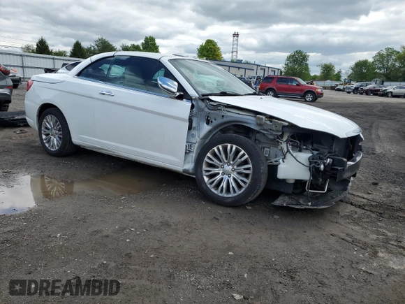 2011 Chrysler 200 Limited with VIN 1C3BC7EG6BN623812, listed as a Copart auction lot 55595095 with 94,843 mi miles and Salvage Title. Bid and sale history available at DreamBid. Image 4.