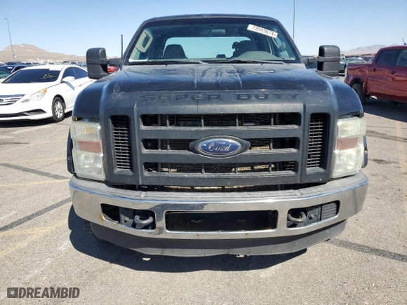 2008 Ford Super Duty F-250 SRW XL with VIN 1FTSW21598EC86197, listed as a Copart auction lot 73583674 with 160,562 mi miles and Salvage Title. Bid and sale history available at carsss.com. Image 5.
