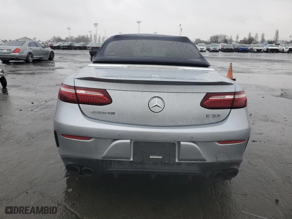 2021 Mercedes-Benz E-Class AMG E 53 with VIN W1K1K6BB6MF160330, listed as a Copart auction lot 43015875 with 23,383 mi miles and Salvage Title. Bid and sale history available at carsss.com. Image 6.