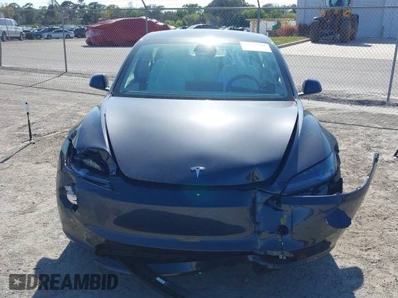 2025 Tesla Model 3 Long Range with VIN 5YJ3E1EA2SF910890, listed as a IAAI auction lot 41791583 with Not Provided miles and . Bid and sale history available at DreamBid. Image 11.