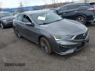 2020 Acura ILX w/Premium/A-SPEC Pkg with VIN 19UDE2F80LA012323, listed as a IAAI auction lot 41722118 with 32,325 mi miles. Bid and sale history available at carsss.com. Image 1.