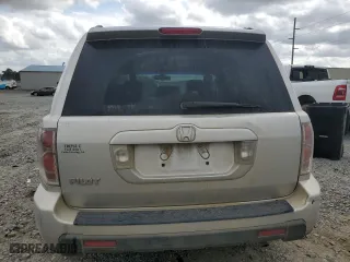 2007 Honda Pilot EX-L with VIN 5FNYF28567B006152, listed as a Copart auction lot 48828695 with 144,924 mi miles and Salvage Title. Bid and sale history available at carsss.com. Image 6.